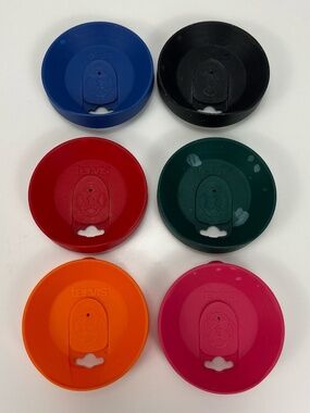 Tervis Tumbler 16 oz Replacement Lids LOT of 6 Genuine Spill Resistant Bundle